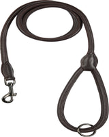 Catago Rundsyet læder hundesnor 1.5 Meter
