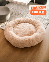 RESTSALG !!! Doksie Cloud C1 - Donut hundeseng - Beige
