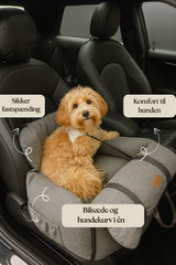 Doksie Cloud C5 - Smart bilsæde til hund