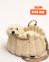 RESTSALG !!! Doksie Trip 01 - Lækker hundetaske til bil eller gåturen