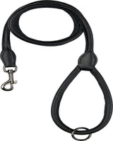 Catago rundsyet læder hundesnor 2 Meter