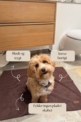 Doksie Towel 01 - Stort Luksus håndklæde til hunde