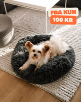 RESTSALG !!! Doksie Cloud C1 - Donut hundeseng - Graphite