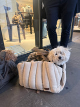RESTSALG !!!  Doksie Trip 01 - Lækker hundetaske til bil eller gåturen