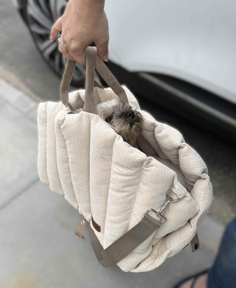 Doksie Trip 01 - Lækker hundetaske til bil eller gåturen