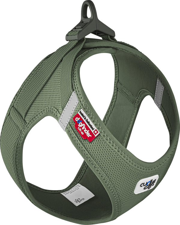 Curli hundesele Clasp air-Mesh grøn